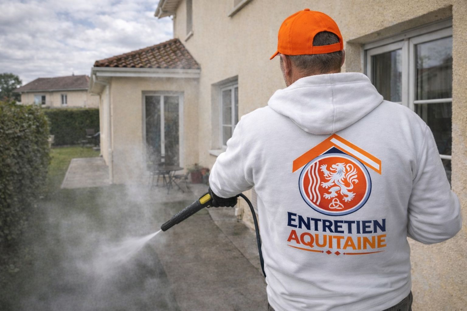 Nettoyage professionnel de façade à Bordeaux par Entretien Aquitaine